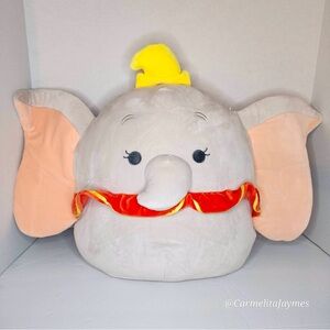 DUMBO 🐘 Disney 14 in Flying Elephant Original Squishmallow By Kellytoy NWT
